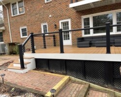 Cable railing and Enclosure pics 14