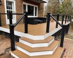 Cable railing and Enclosure pics 8