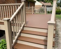 Trex Enhance Saddle Brown Pics 1